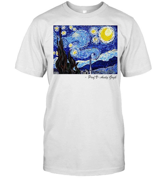 Starry Sky Prof V Andy Gogh shirt Classic Men's T-shirt