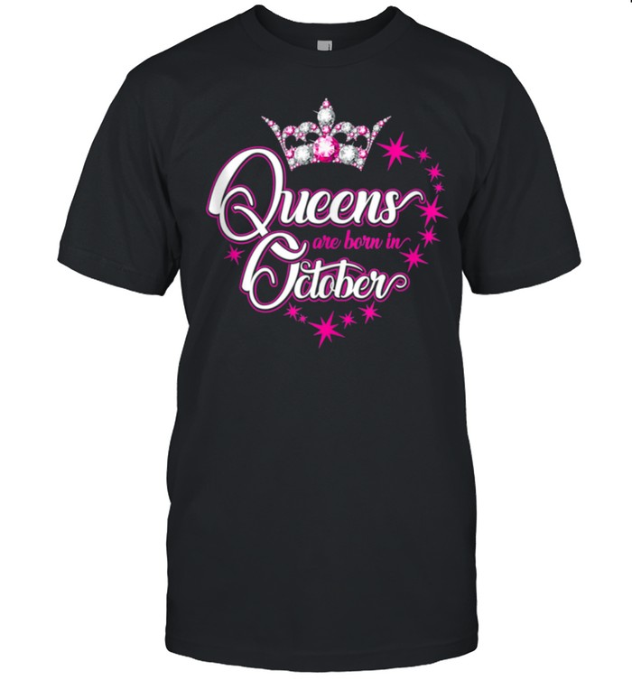 Queens are born in October Birthday's shirt Classic Men's T-shirt