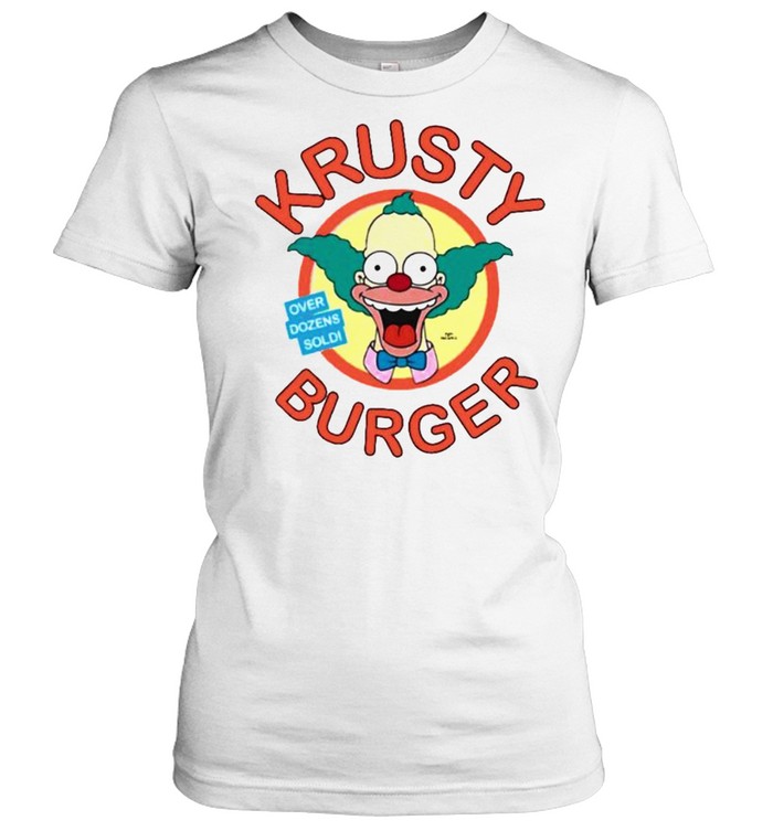 Over dozens sold Krusty Burger shirt Classic Women's T-shirt
