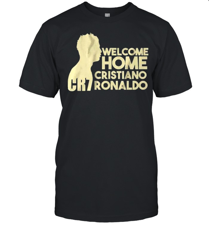 Cristiano Ronaldo Welcome To Manchester United CR7 T- Classic Men's T-shirt