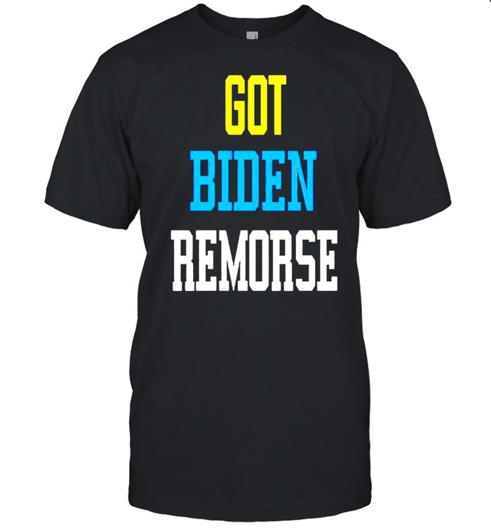Got Biden remorse T-shirt Classic Men's T-shirt