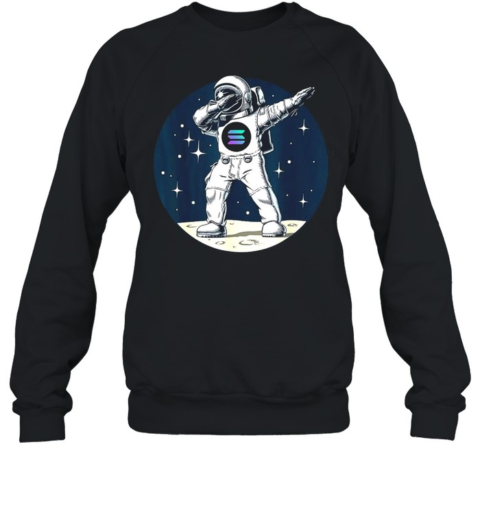 Solana To The Moon Crypto Hold SOL T-shirt Unisex Sweatshirt