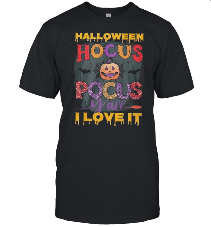 Halloween Hocus Pocus Y’all I Love It  Classic Men's T-shirt