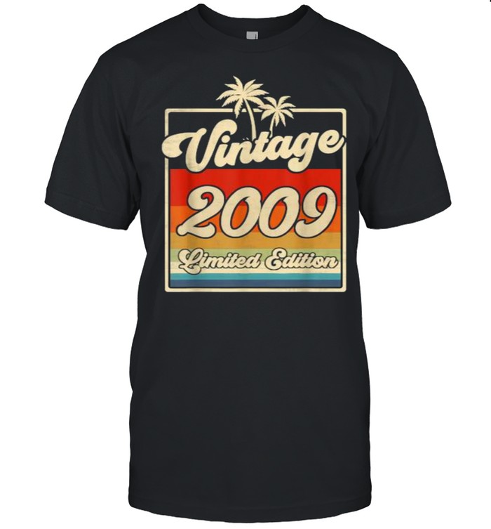 Vintage 2009 12th Birthday  Limited Edition 12 Year Old T- Classic Men's T-shirt