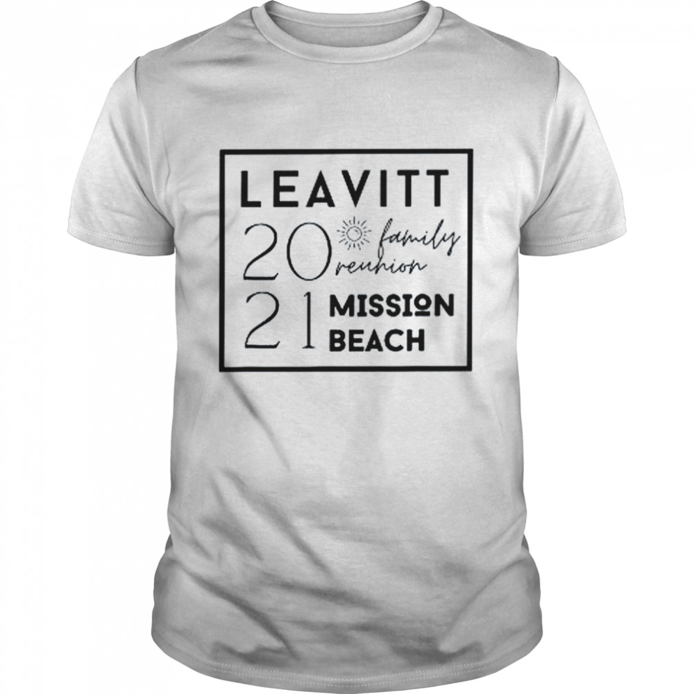 Leavitt Family Reunion shirt Classic Men's T-shirt