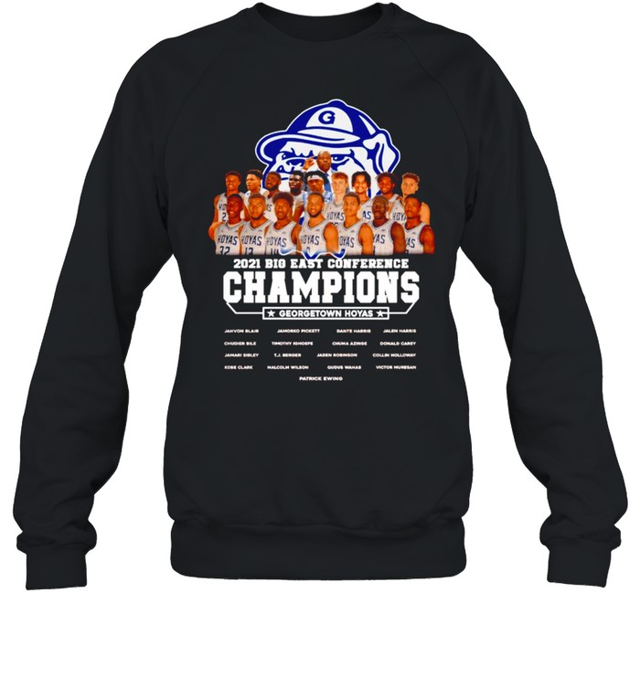 2021 Big East Conference Champions Georgetown Hoyas t-shirt Unisex Sweatshirt