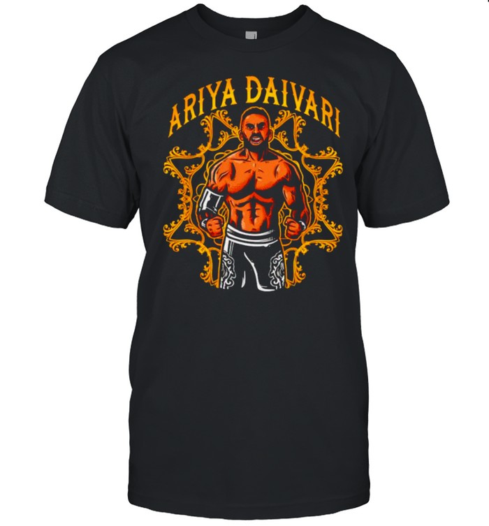 Ariya Daivari comic shirt