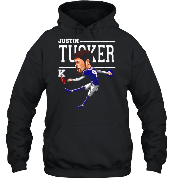 Justin Tucker Baltimore Ravens Cartoon shirt, hoodie, sweater