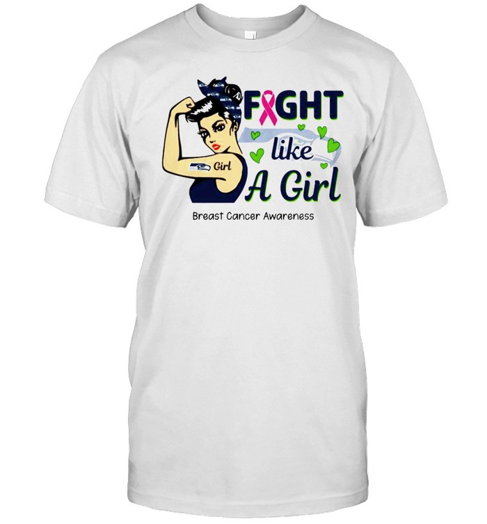 Patriots fight like a girl Breast Cancer shirt Classic Men's T-shirt