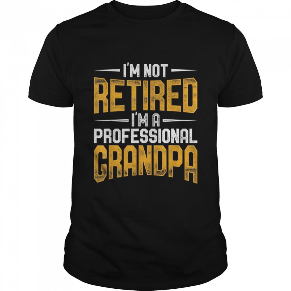 Lustiges Geschenk für Opa, zum Ruhestand  Classic Men's T-shirt
