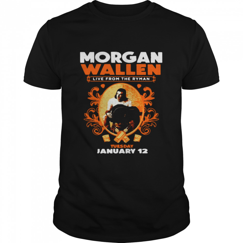 Morgan Wallen live from the Ryman t-shirt Classic Men's T-shirt