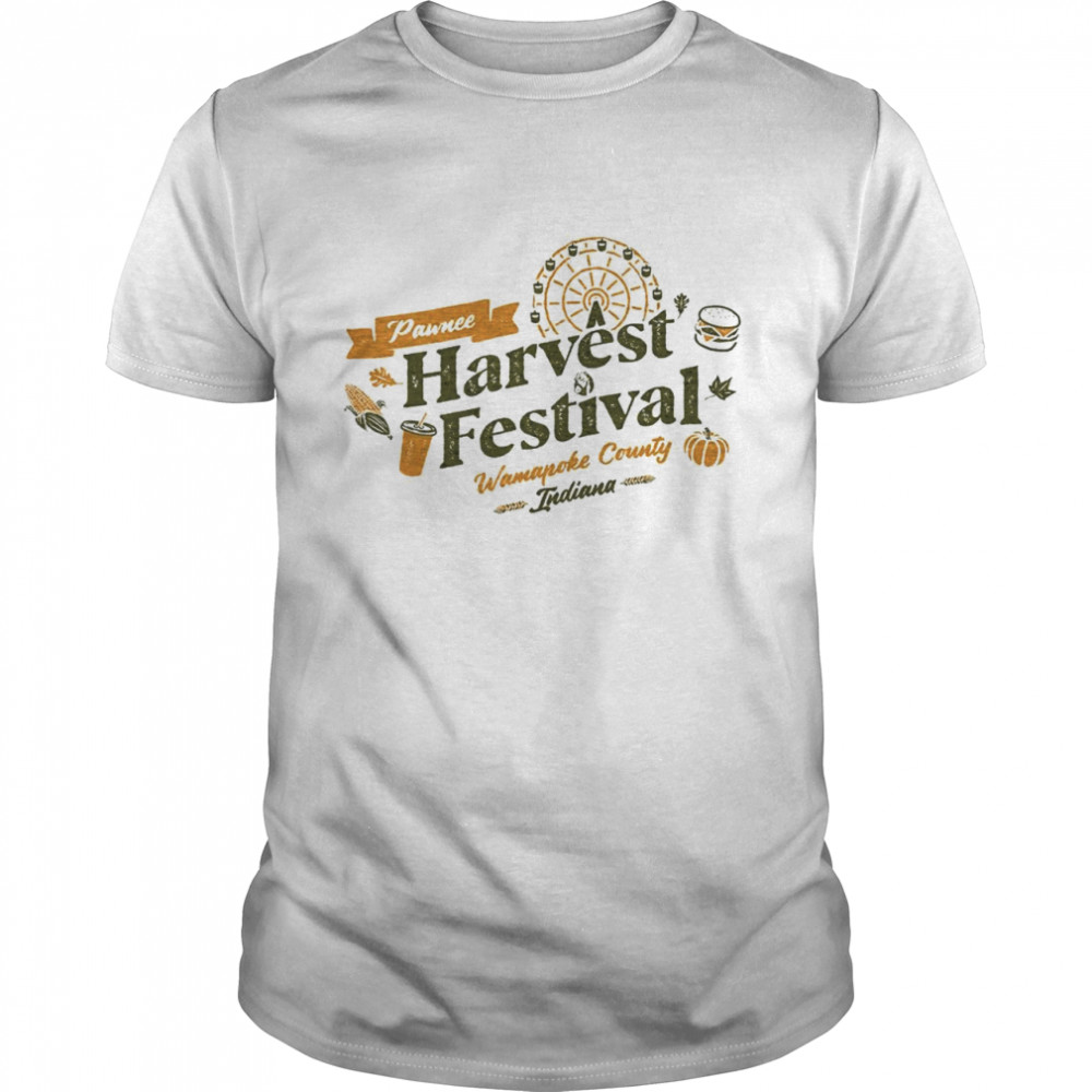 Pawnee harvest festival shirt Classic Men's T-shirt