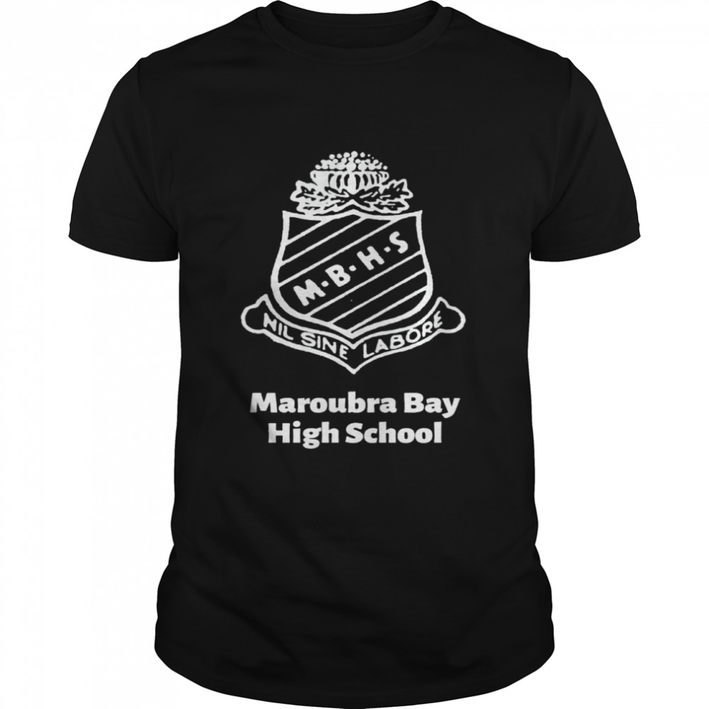 MBHS Nil Sine Labore Maroubra Bay High School shirt Classic Men's T-shirt