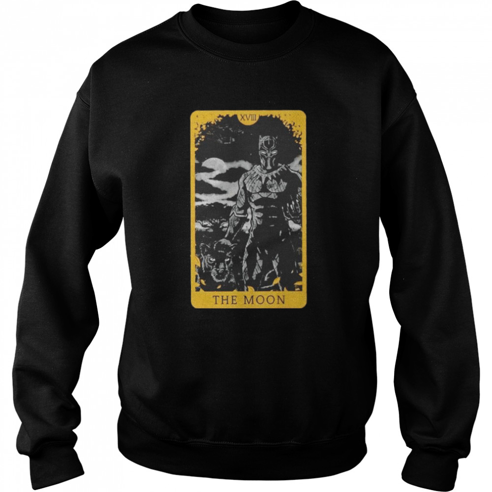 Black Panther the moon shirt Unisex Sweatshirt