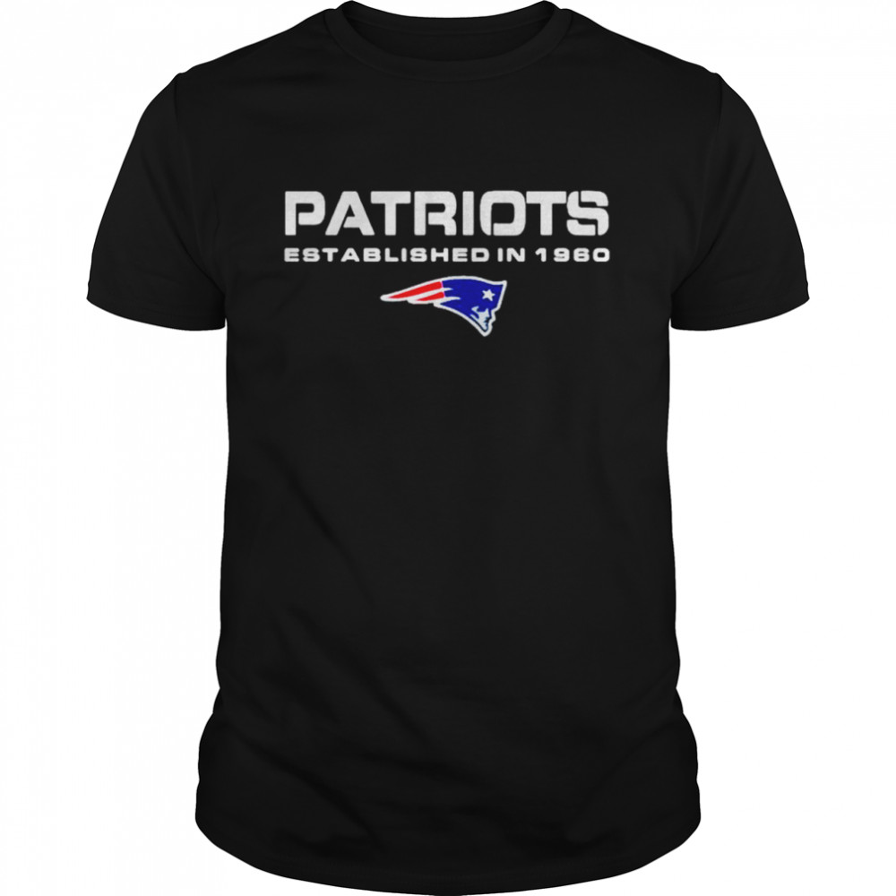 New England Patriots Established In 1960 shirt Classic Men's T-shirt