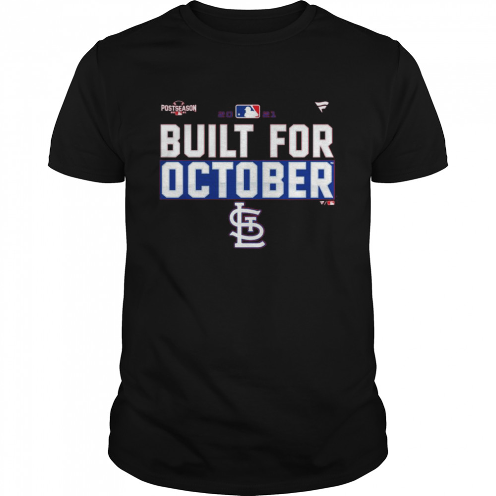St. Louis Cardinals Branded 2021 Postseason Locker Room shirt Classic Men's T-shirt