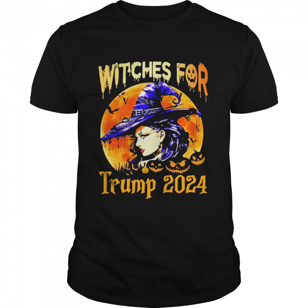 witches for Trump 2024 Halloween shirt Classic Men's T-shirt