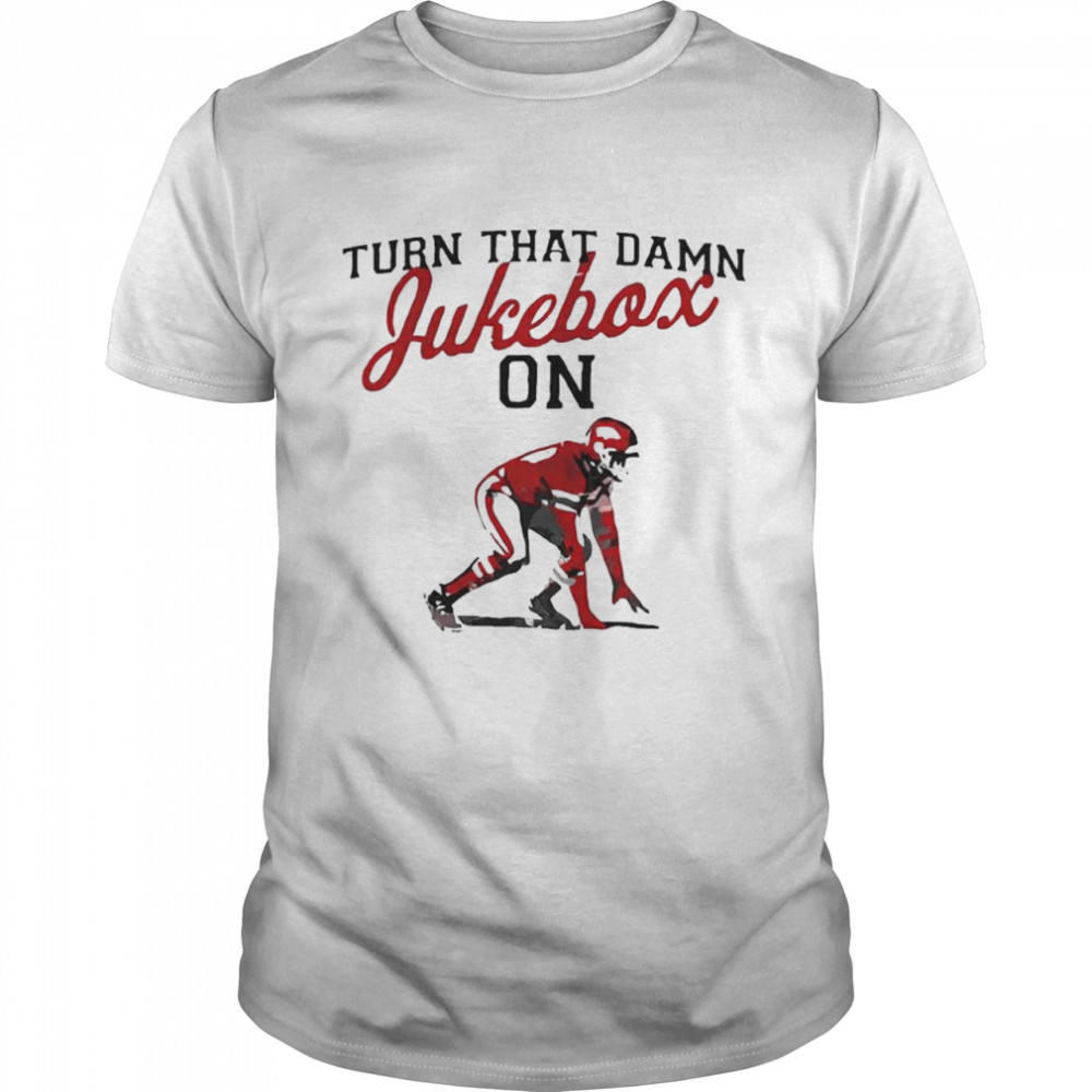 Arkansas Razorbacks turn that damn Jukebox on football shirt Classic Men's T-shirt