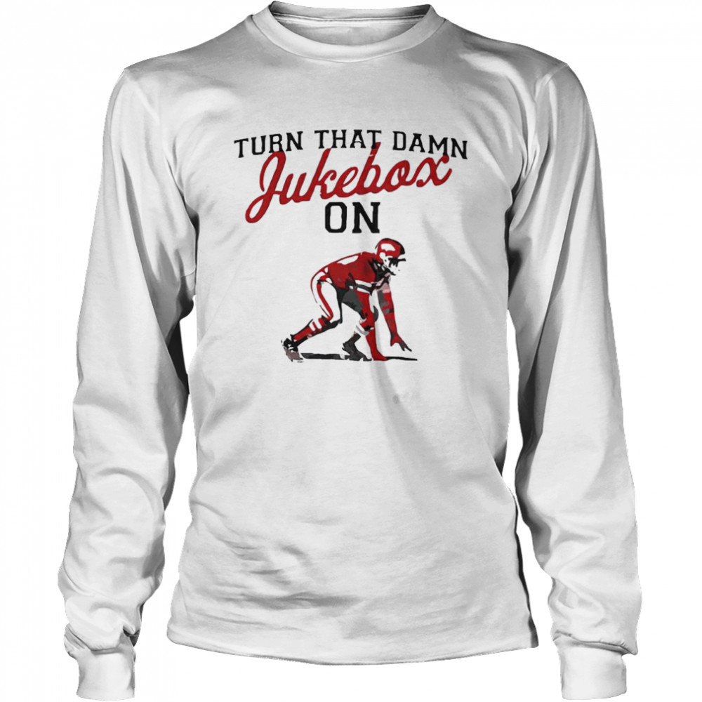 Arkansas Razorbacks turn that damn Jukebox on football shirt Long Sleeved T-shirt
