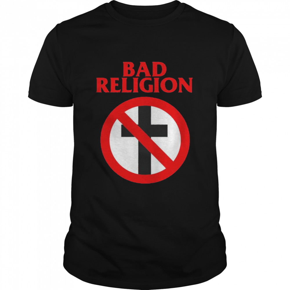 Bad Religion Merchandise Crossbuster logo shirt Classic Men's T-shirt