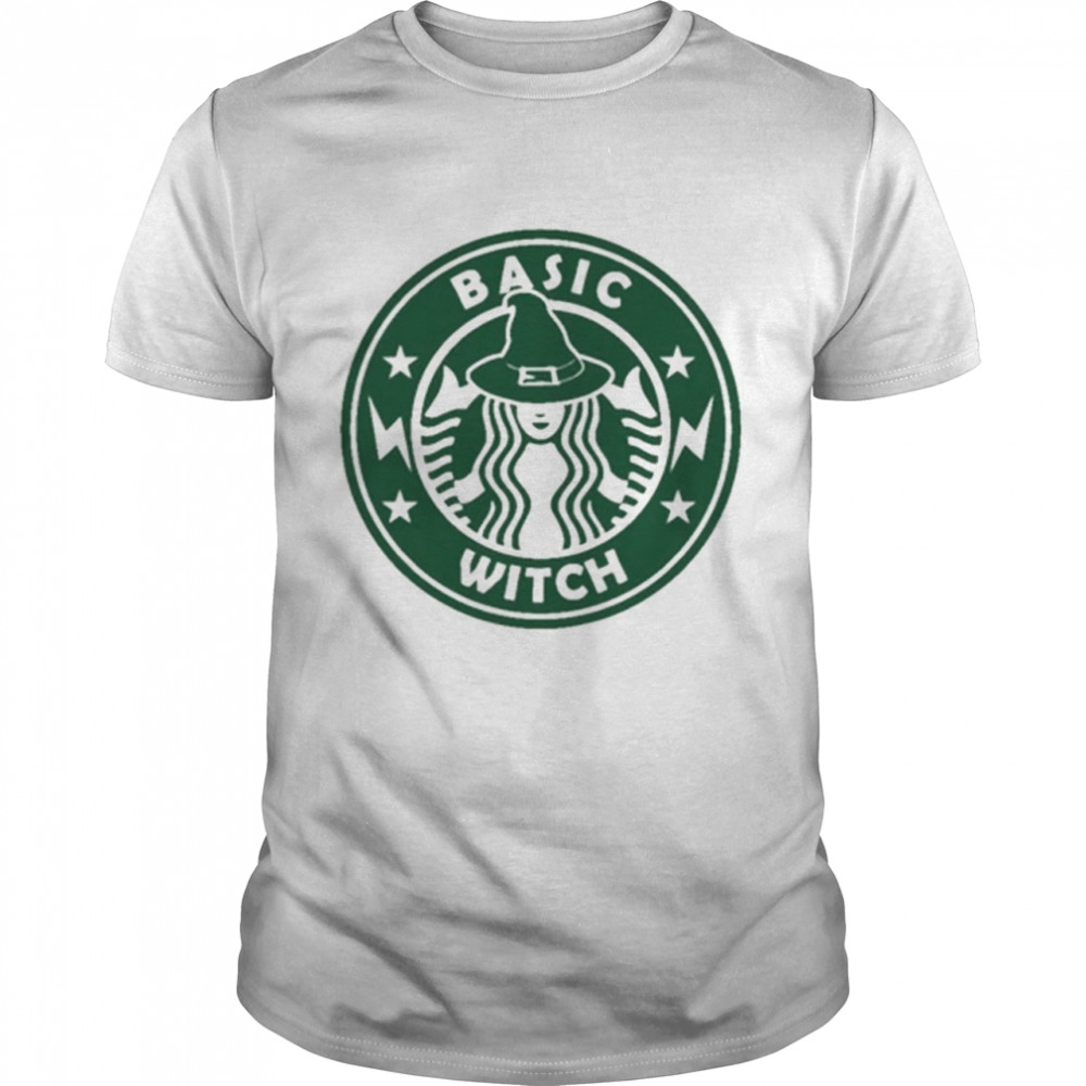 Basic Witch Starbucks  Classic Men's T-shirt