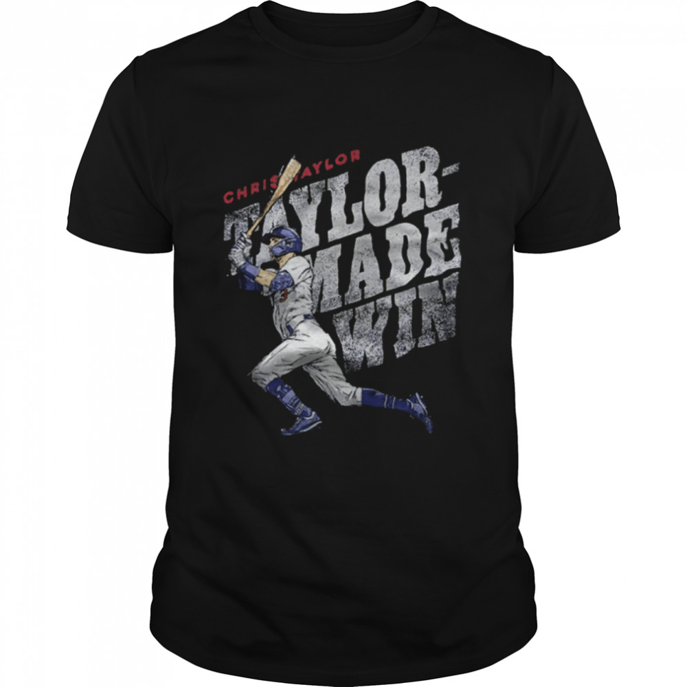 Chris Taylor Taylor Made Win Los Angeles Baseball shirt Classic Men's T-shirt