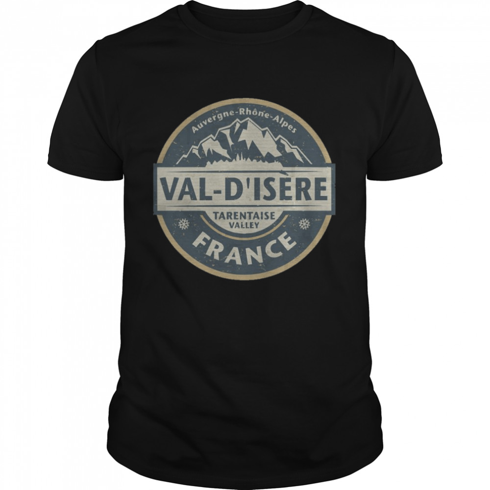 Val-disere France Classic  Classic Men's T-shirt
