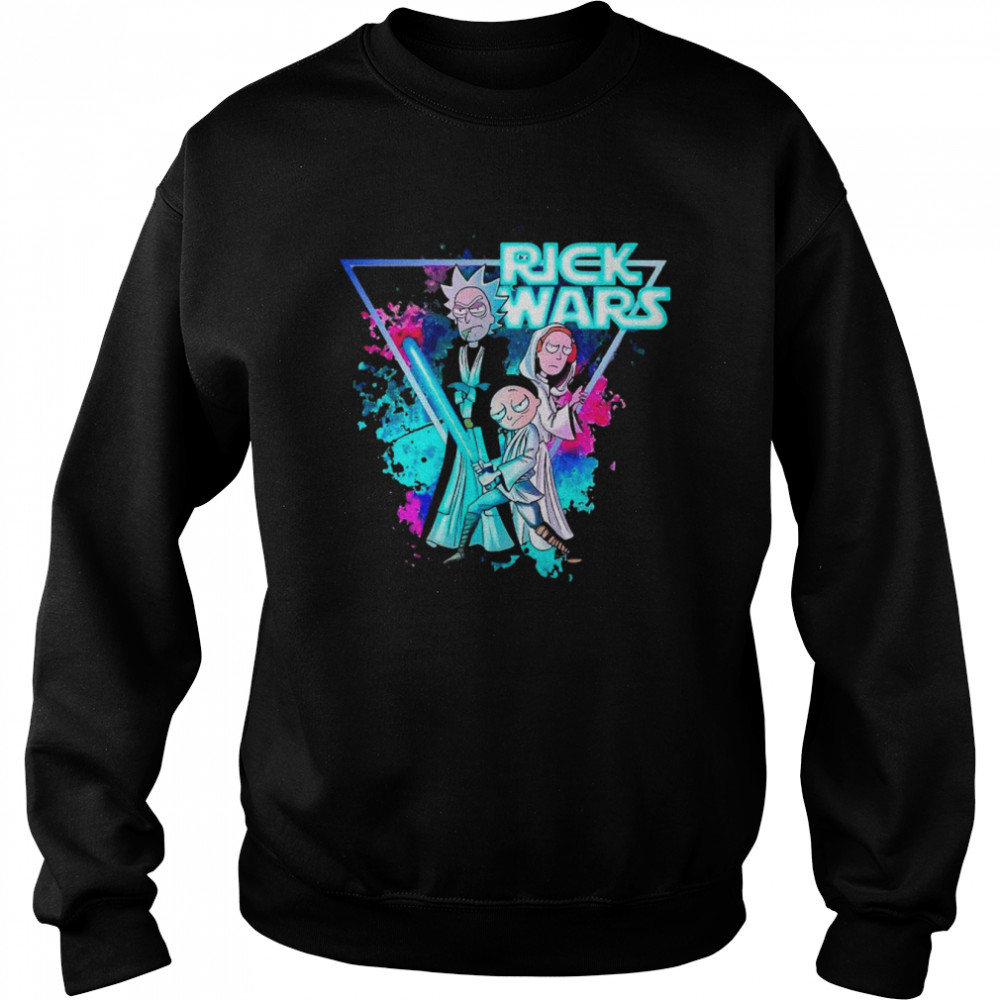 Rick and Morty cartoon Rick Wars shirt Unisex Sweatshirt