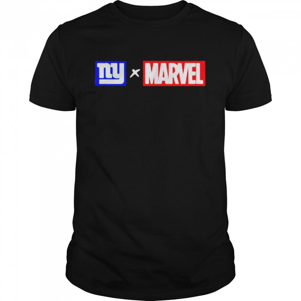 New York Giants NY x Marvel  Classic Men's T-shirt
