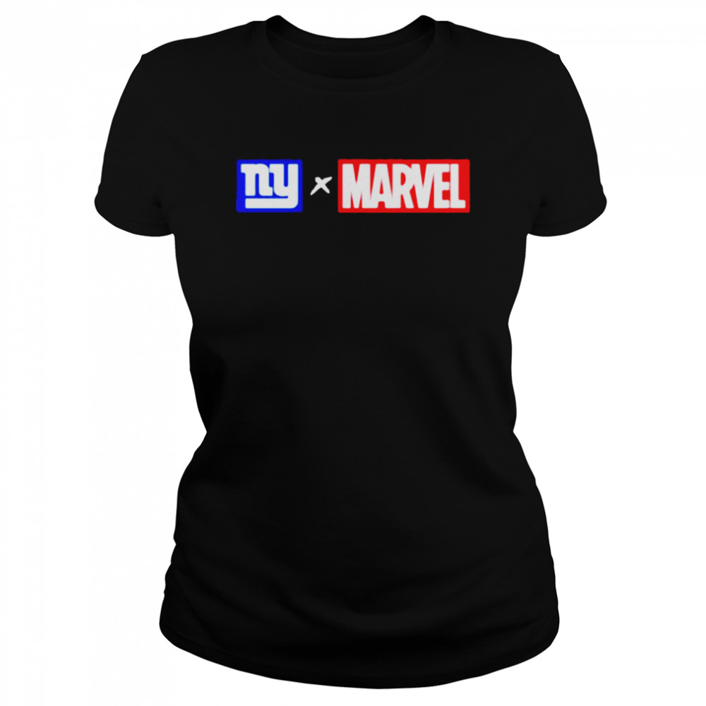 New York Giants NY x Marvel  Classic Women's T-shirt