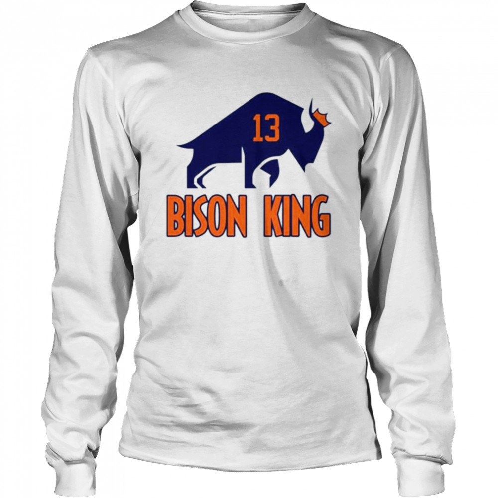 bison King Buffalo Bills shirt Long Sleeved T-shirt