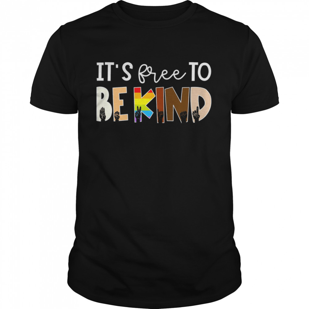 It’s free to be kind shirt Classic Men's T-shirt