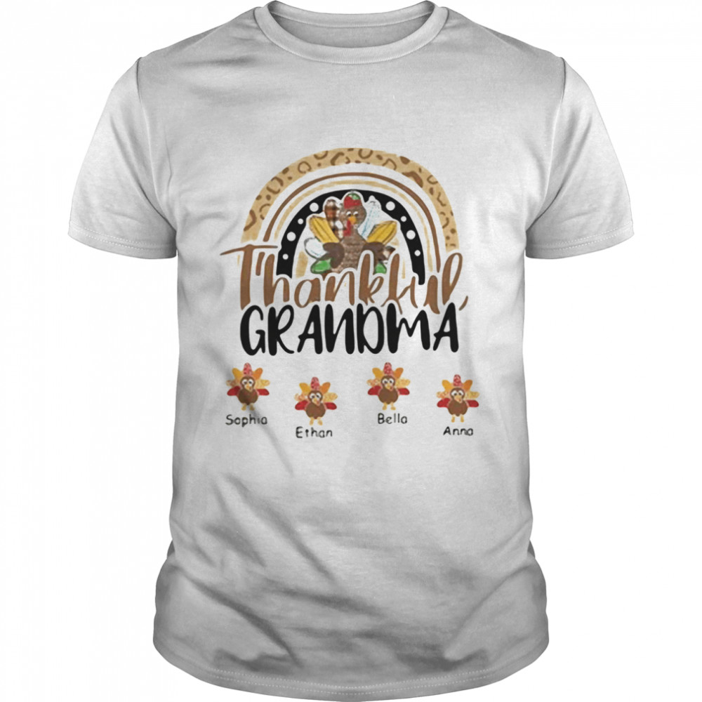 grandma thanksgiving shirts