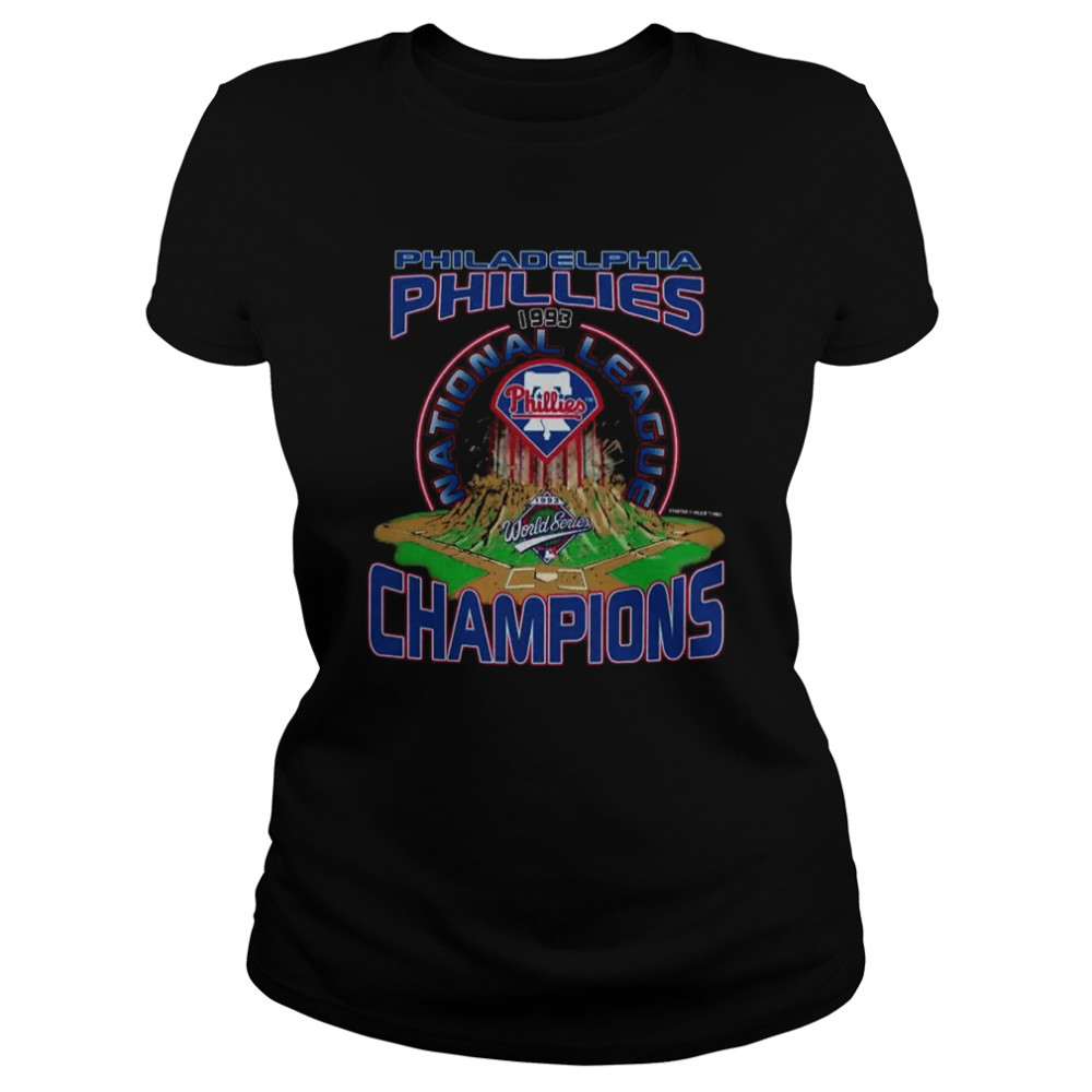 Philadelphia Phillies World Series Champions Vintage 1993 T  Classic Women's T-shirt