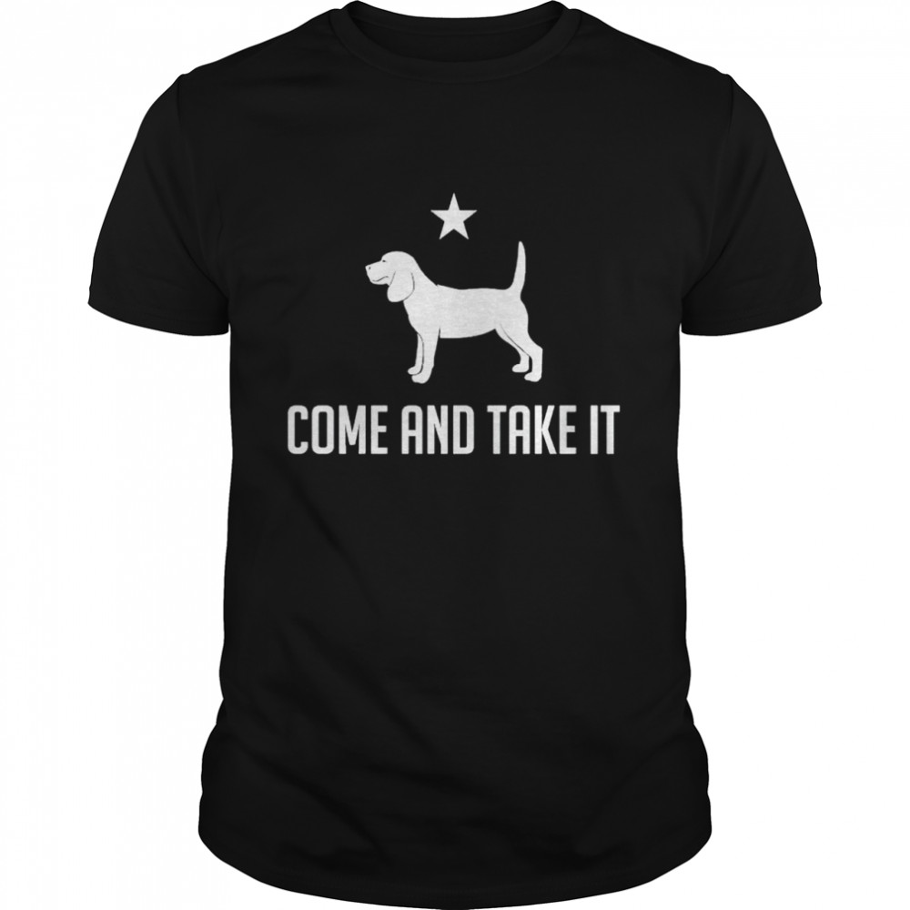 Nice beagle come and take it shirt Classic Men's T-shirt