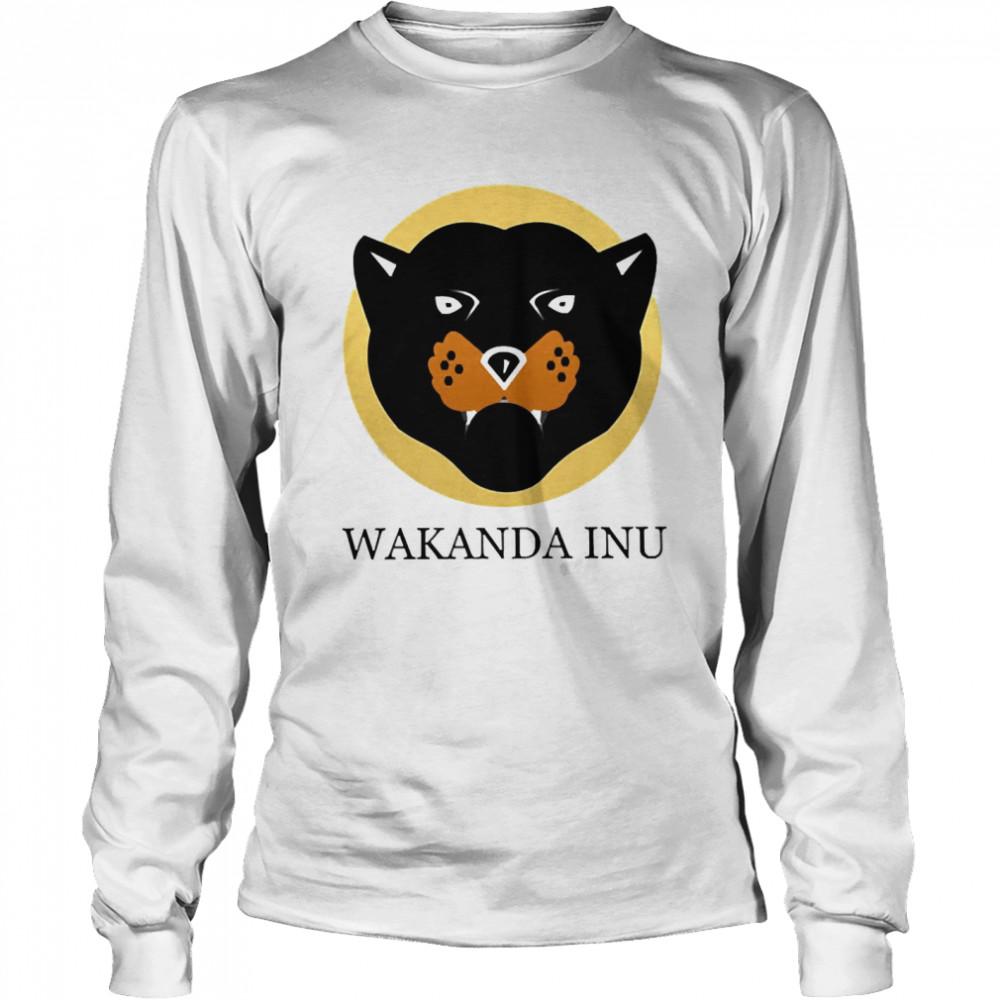 Wakanda Inu  Long Sleeved T-shirt