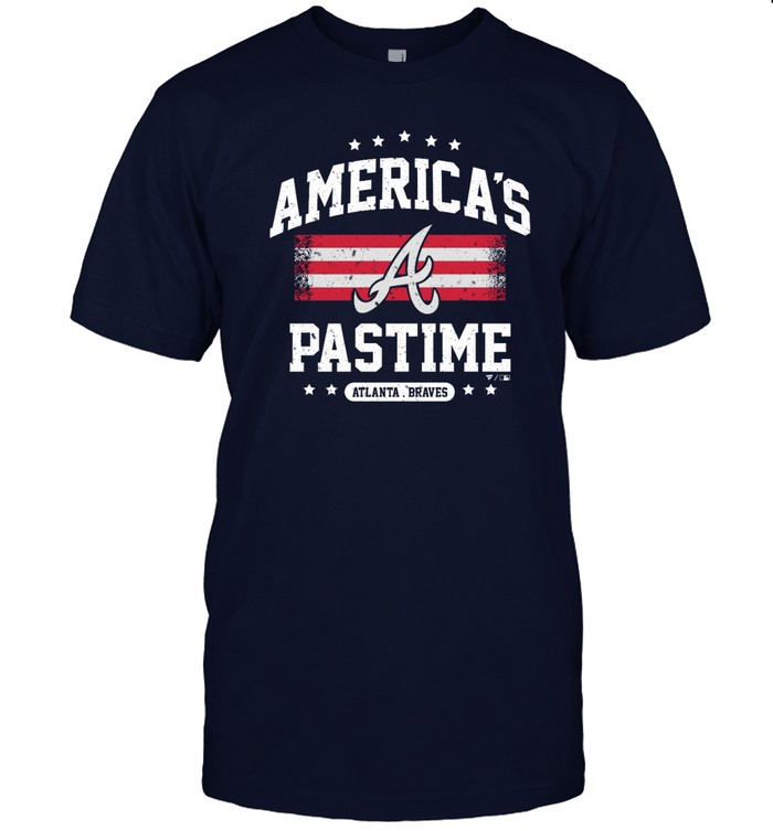 Atlanta Braves Americas Pastime  Classic Men's T-shirt