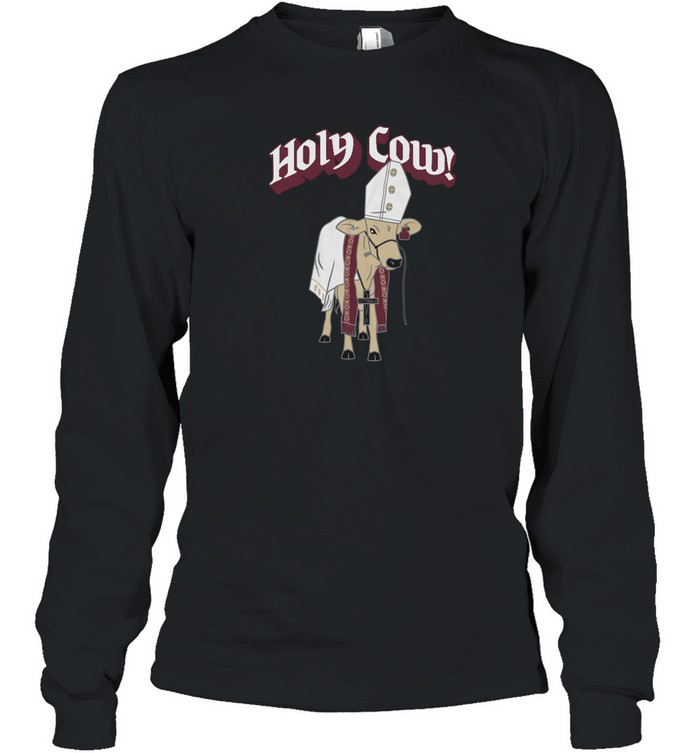 Rosscreations Holy Cow T  Vlog Creations Long Sleeved T-shirt