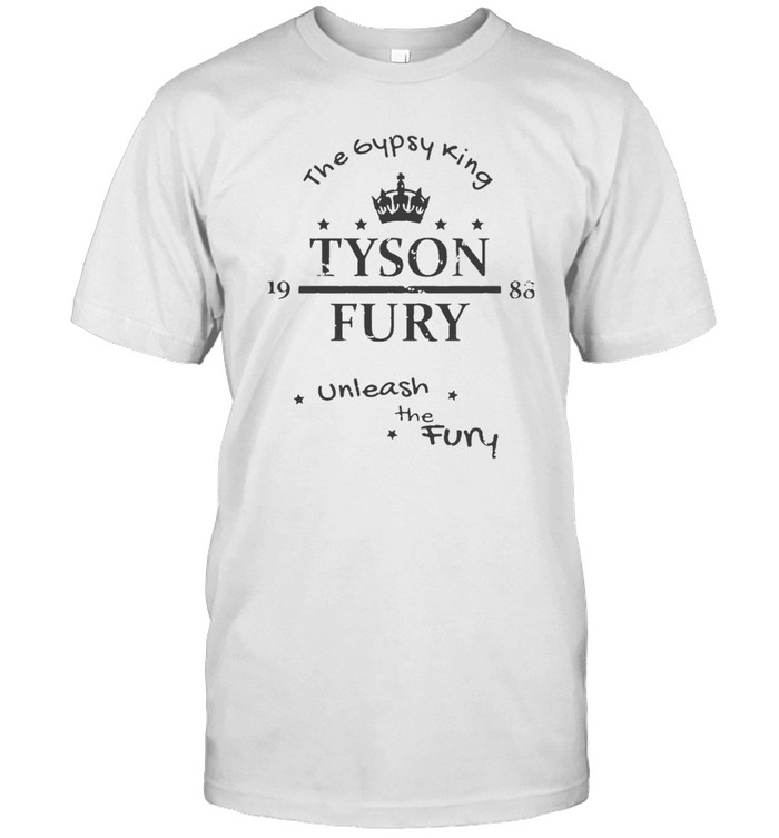 gypsy king tyson fury t shirt