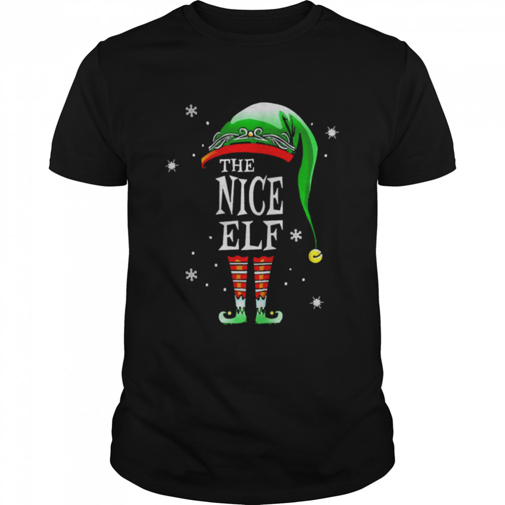 Matching Family The Nice Elf Christmas shirt Classic Men's T-shirt