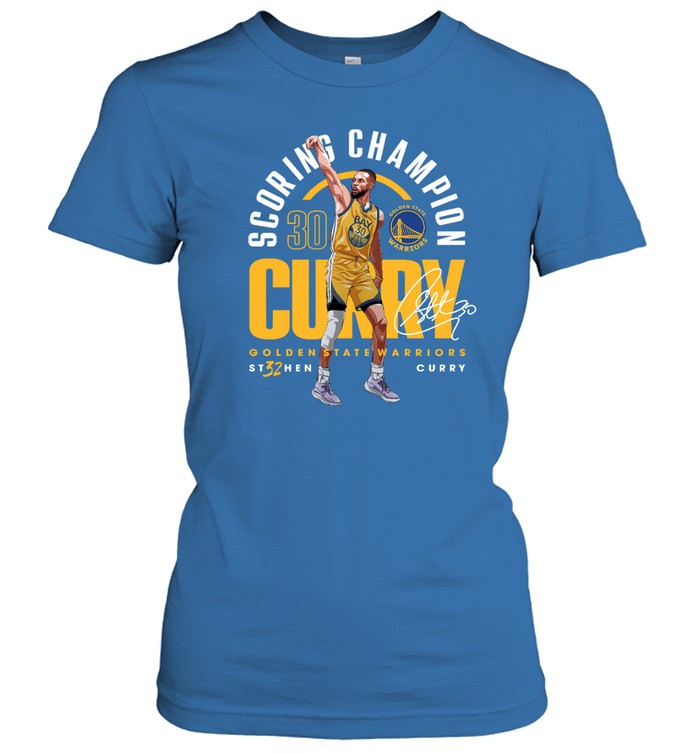 Stephen Curry 2021 Nba Scoring Champion T  Classic Women's T-shirt