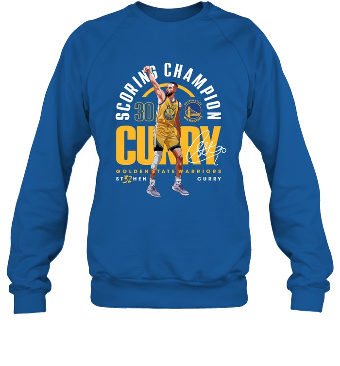 Stephen Curry 2021 Nba Scoring Champion T  Unisex Sweatshirt