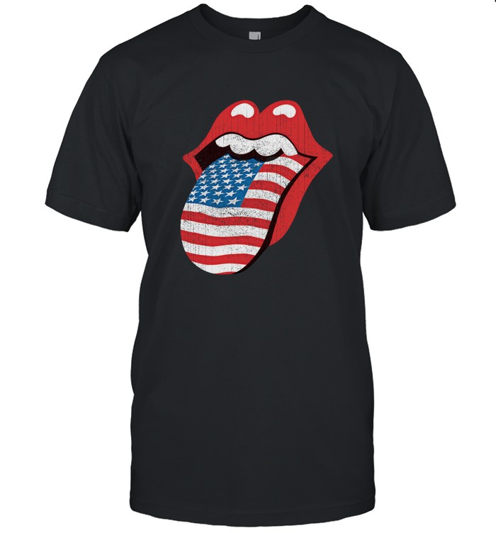 Rolling Stones Men's American Tongue T-Shirt 