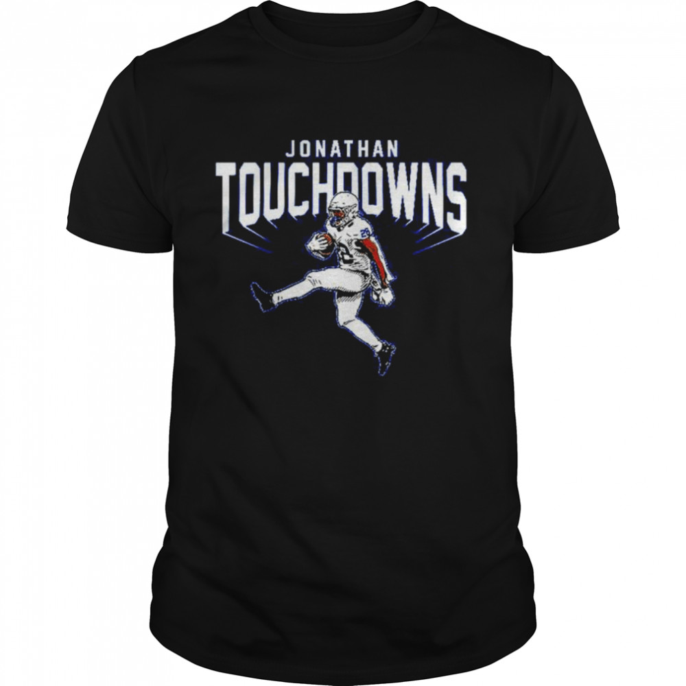 Jonathan Taylor Touchdowns Indianapolis Colts T-shirt Classic Men's T-shirt