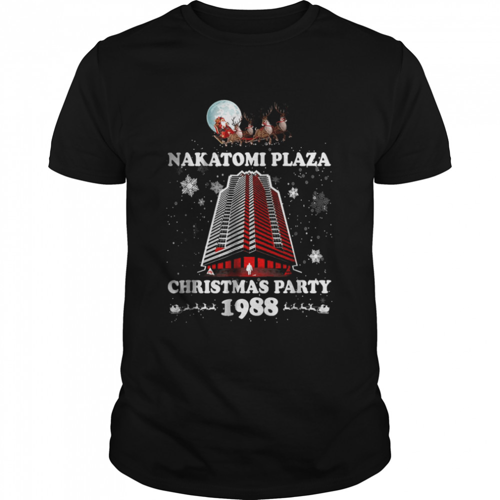 Nakatomi-Plaza Christmas Party 1988 Xmas Fun Holiday T- Classic Men's T-shirt