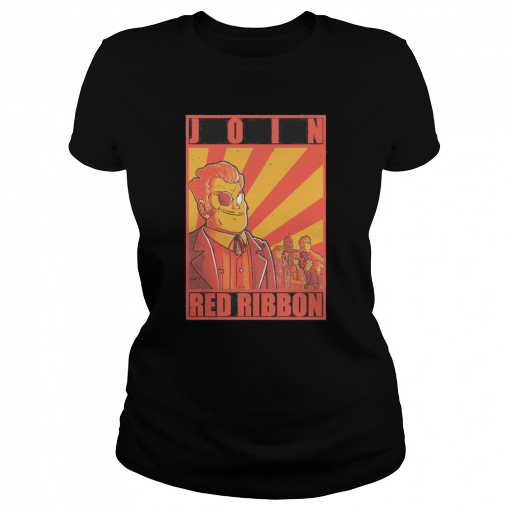 Premium dragon Ball Join Red Ribbon shirt Classic Women's T-shirt