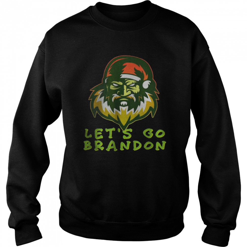 Santifa Claus Christmas Education Let’s Go Brandon Sweater  Unisex Sweatshirt