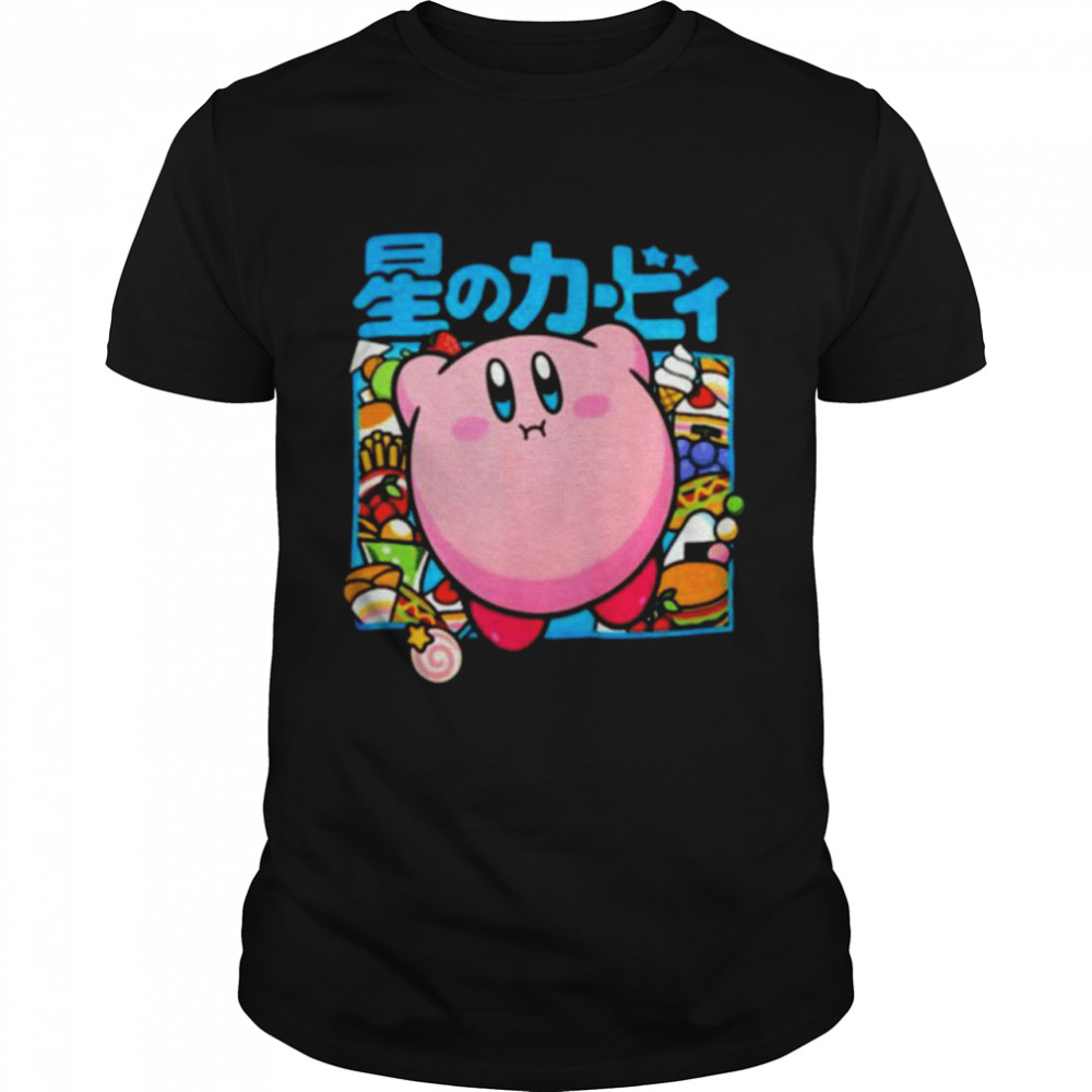 Kirby food kanji t-shirt Classic Men's T-shirt