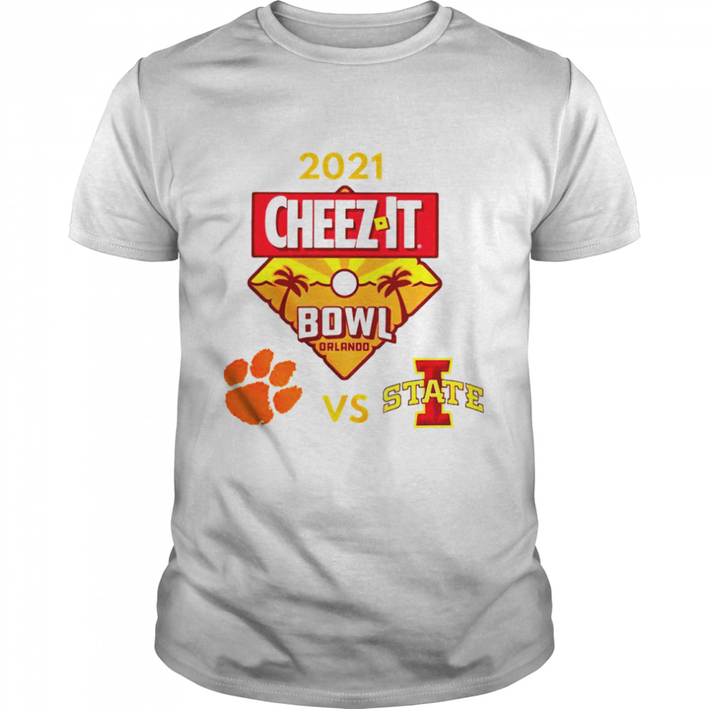 2021 Cheez-It Bowl Clemson Tigers vs Iowa State Cyclones shirt Classic Men's T-shirt