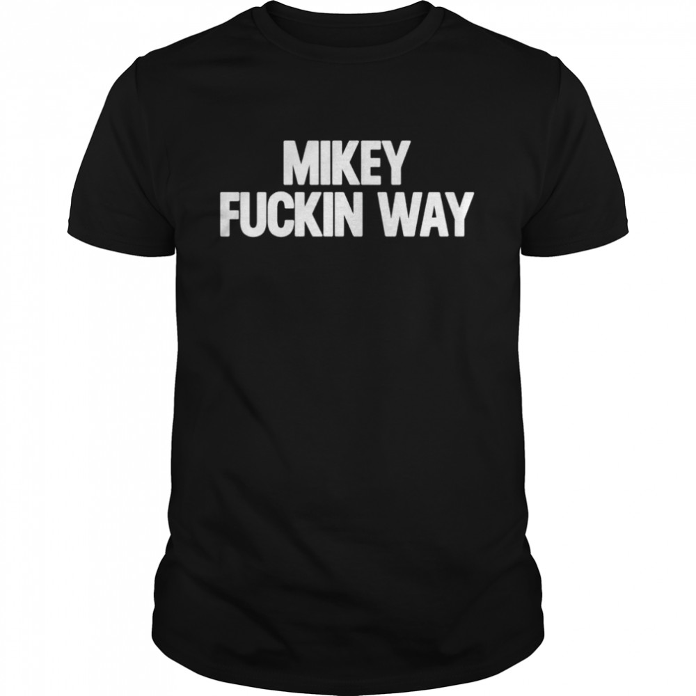 Mikey fuckin way shirt Classic Men's T-shirt